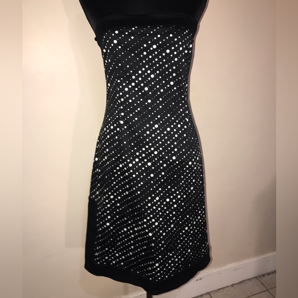 VINTAGE ANXIETY STRAPLESS DRESS